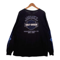 00's HARLEY-DAVIDSON ハーレーダビッドソン バー&シールド ロングスリーブTシャツ ブルーフレイム 2004コピーライト Size XL 相当 福生店