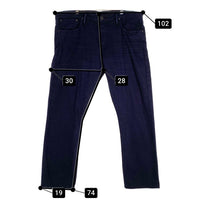 Polo by Ralph Lauren ポロラルフローレン ストレートデニムパンツ ボタンフライ ディープパープル Size 36×32 福生店