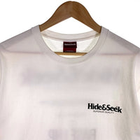 HIDE AND SEEK ハイドアンドシーク chemical conbination 30th S/S Tee 半袖 Tシャツ ホワイト H30th-060025 Size L 福生店
