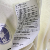 Acne Studios アクネステトゥディオズ SHORT-SLEEVED PIQUE/COLLA ピケカラー ポロシャツ ゲームシャツ アイボリー リヨセル BL0382 Size XS 福生店