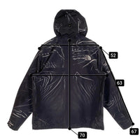 SUPREME シュプリーム 23SS THE NORTH FACE ノースフェイス Trompe Loeil Printed Taped Seam Shell Jacket プリント テープドシーム シェルジャケット ブラック NP02301I Size L 福生店