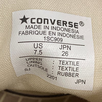 CONVERSE ADDICT コンバースアディクト CHUCK TAYLOR CANVAS HI チャックテイラー スニーカー ライトブルー size26cm 瑞穂店