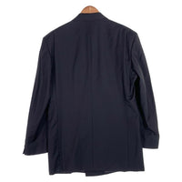GIORGIO ARMANI ジョルジオアルマーニ ダブル ウールテーラードジャケット ネイビー イタリア製 Size 46 福生店