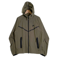 NIKE ナイキ TECH WINDRUNNER WOVEN FZ JACKET テック ウィンドランナー ウーブン ジップアップ ジャケット オリーブ HM7152-223 Size L 福生店