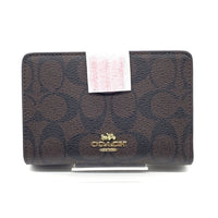 COACH コーチ F53562 シグネチャー 二つ折り財布 ブラウン 福生店