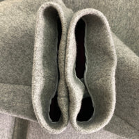 ADORE アドーア 531-5252124 ウール ノーカラー コート グレー size38 瑞穂店