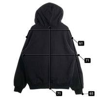 SUPREME シュプリーム 24AW Arc Thermal Zip Up Hooded Sweatshirt アーチロゴ サーマルジップアップ スウェットパーカー ブラック Size XXL 福生店