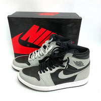 NIKE ナイキ 555088-035 Air Jordan 1 High OG Shadow 2.0 スニーカー グレーxブラック size27.5cm 瑞穂店