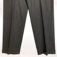 50-60's ブランド不明 GRIPPER ZIPPER スラックス モスグリーン Size 90cm 福生店