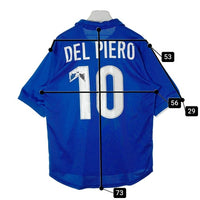 NIKE ナイキ イタリア代表 1998 ワールドカップ ユニフォーム アレッサンドロ・デル・ピエロ ブルー sizeM 瑞穂店