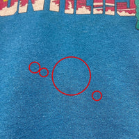 DISPATCH USA製 AMERICA’S FRONTIERS スウェットトレーナー ブルー sizeM 瑞穂店