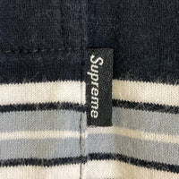Supreme シュプリーム ポケット付き ボーダー Tシャツ ブラック sizeM 瑞穂店