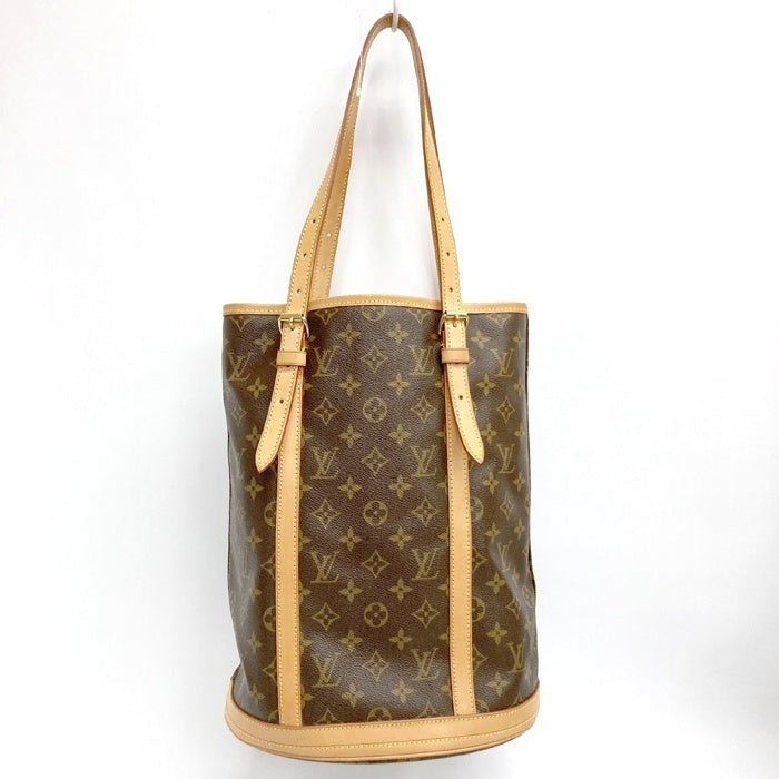 LOUIS VUITTON ルイヴィトン M42236 ショルダー トートバッグ バケットGM モノグラム 内側劣化無し ブラウン 瑞穂店 –  GolRagオンラインショップ