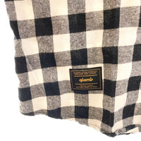 glamb グラム バッファローチェック フランネルシャツ ホワイト GB17SM/SH07 Size 3 瑞穂店