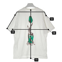 AWAKE NY アウェイク Wasted Youth ウェイステッドユース VERDY ヴェルディ Logo Flowe Can S/S Tee Tシャツ ホワイト sizeL 瑞穂店