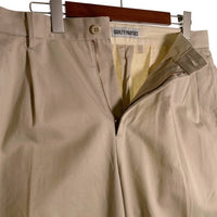 WACKO MARIA ワコマリア チノツイル ワークパンツ 2タック ベージュ Size L 福生店