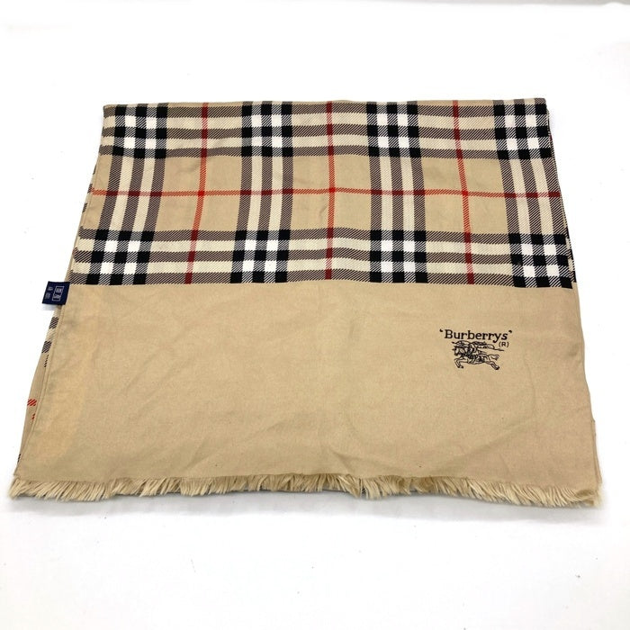 バーバリーBurberrysのスカーフ Vintage Burberrys Scarf “Crown Flags” / バーバリー・シルク