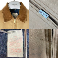 Carhartt カーハート USA製 80's Detroit Jacket デトロイトジャケット ブラウン size42 瑞穂店
