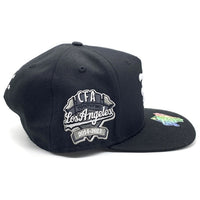 TWNTY TWO トゥエンティトゥー Snapback Cap "City of Angeles" スナップバックキャップ ブラック 福生店