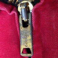 Carhartt カーハート 80's USA製 サンタフェジャケット 裏キルティング レッド sizeL 瑞穂店