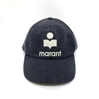 ISABEL MARANT イザベルマラン CQ001XFA-A1C17A TYRON CAP ベースボールキャップ コットン ブラック 瑞穂店