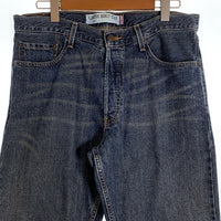 Levi's リーバイス 567 Loose Boot Cut ルーズブーツカット デニムパンツ インディゴ ボタンフライ メキシコ製 Size 34×34 福生店