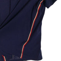 MONCLER モンクレール SHORT SLEEVE POLO SHIRT ショートスリーブ ポロシャツ ネイビー 薄手 Size M 福生店