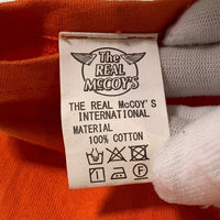 Buco ブコ ポケットTシャツ バックプリント オレンジ リアルマッコイズ Size M 福生店