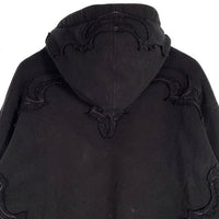 SUPREME シュプリーム 23SS Western Cut Out Hooded Sweatshirt ウエスタンカットアウト プルオーバースウェットパーカー ブラック Size L 福生店