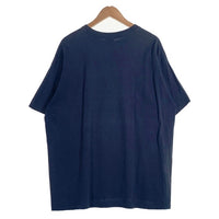 90's STUSSY ステューシー INTERNATIONAL ATHLETICS スカルプリント Tシャツ ネイビー USA製 紺タグ Size XXL 福生店