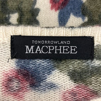 MACPHEE マカフィー 花柄ニットカーディガン size- 瑞穂店