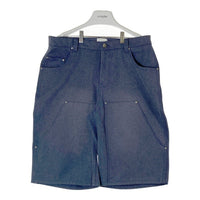 BLESS U ブレスユー duck wash double knee shorts ダブルニー ショートパンツ ブルー sizeL 瑞穂店
