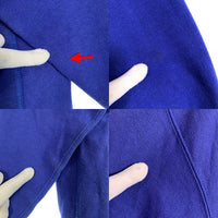 90's Champion チャンピオン リバースウィーブ プルオーバースウェットパーカー ロイヤルブルー USA製 トリコ刺繡 Size L 福生店