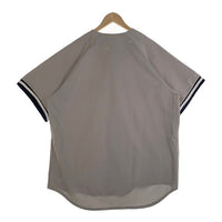 90's majestic マジェスティック Newyork Yankees ニューヨーク ヤンキース 半袖 ベースボールシャツ グレー Size XL 福生店