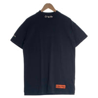 Heron Preston ペロンプレストン Logo Patch Mockneck Tee モックネック 半袖 Tシャツ キリル文字刺繡 ブラック HMAA012S20913011 Size XS 福生店