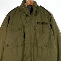 60's U.S.ARMY 米陸軍 M-65 ミリタリー フィールドジャケット 2nd 69年会計 オリーブ アルミSCOVILL 04年ライナー付 Size M-R 福生店