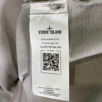 STONE ISLAND ストーンアイランド HEAVY COTTON JERSEY SWEAT SHIRT ヘビーコットンジャージー スウェットシャツ ロングスリーブTシャツ セメント 811563750 Size M 福生店