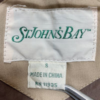 ST JOHN'S BAY セントジョンズベイ ダウンベスト ベージュ Size S 瑞穂店
