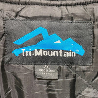 Tri-Mountain トライマウンテン 企業ロゴ ダックベスト ブラック size2XL 瑞穂店