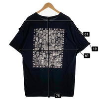 BLACK LIVES MATTER ブラックライヴズマター プリントTシャツ ブラック Size 2XL 福生店