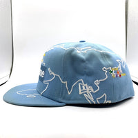 SUPREME シュプリーム 23AW Worldwide Box Logo New Era ワールドワイド ボックスロゴ ニューエラ ベースボールキャップ ブルー Size 8 (63.5cm) 福生店