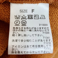 AMERI アメリ タック スウェットトレーナー テラコッタ sizeF 瑞穂店