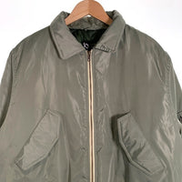 liju outer wear ジップアップ フライトジャケット 刺繡 グリーン Size M 福生店