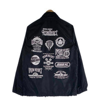 IRONHEART アイアンハート 20th ナイロンコーチジャケット プリント ブラック IHJ-117 Size S 福生店