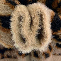 HUF ハフ LEOPARD CARDIGAN レオパードカーディガン ブラウン sizeS 瑞穂店