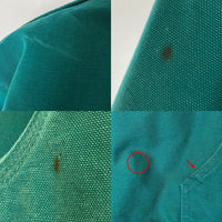 Carhartt カーハート J04 AQU USA製 CRAFTED WITH PRIDEタグ アクティブジャケット 裏キルティング ターコイズ sizeL 瑞穂店