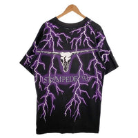 90's BROOKS&DUNN ブルックスアンドダン STAMPEDE 93 オーバープリントTシャツ ブラック フルーツオブザルーム Size XL 福生店