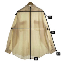 Polo by Ralph Lauren ポロラルフローレン リネン シャツ 長袖 オフホワイト Size XL 福生店