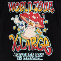 XLARGE エクストララージ グラフィックプリント Tシャツ ブラック 101232011026 Size L 福生店