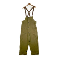 ANCELLM アンセルム LINENSUEDE DECK PANTS リネンスウェード デッキパンツ オーバーオール グリーン ANC-PT16 Size 1 福生店